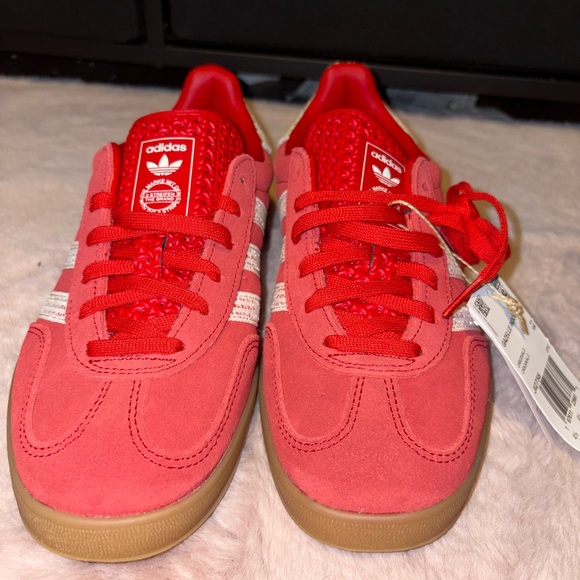 Adidas Handball Spezial – Red Suede w/ Gum Sole – Brand New - Picture 1 of 8